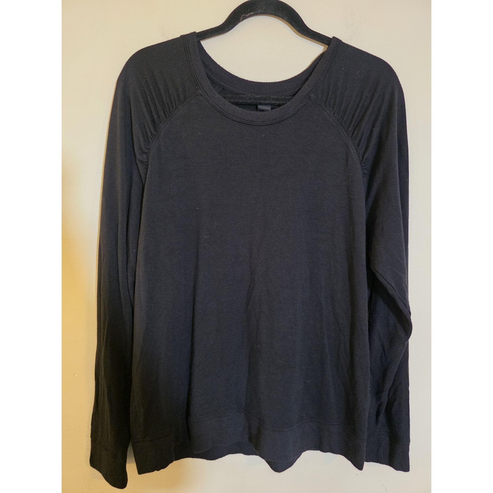 Athleta L Super Soft Nirvana Fabric Relaxed Crew Neck Mindset Pacific Sweatshirt